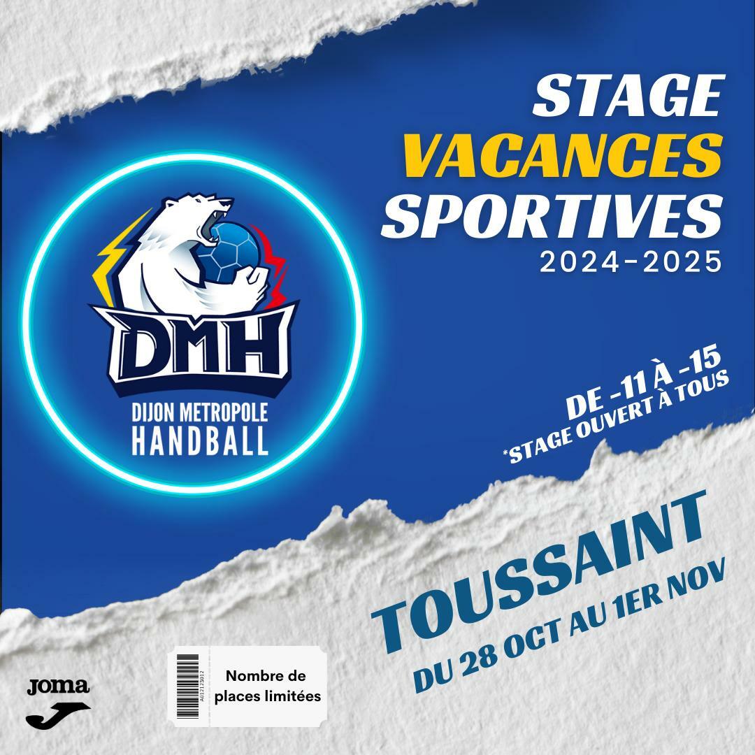 🚨Stage vacances Sportives 🤾‍♂️