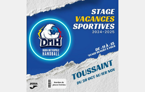 🚨Stage vacances Sportives 🤾‍♂️