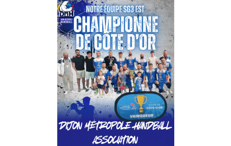 Nos G3 Champions de Côte d'Or 2025